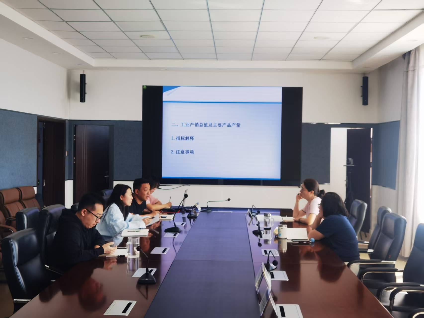 业务交流促融合 统计执法再升级——锡盟统计局多科室联合开展执法业务交流活动